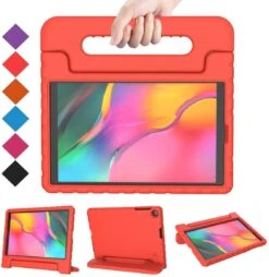 Universal 10 Inch Shock Proof Kids Case – Red