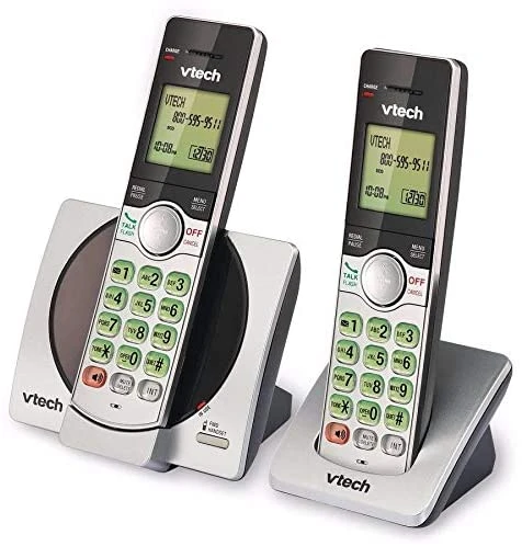 Vtech Cs6919-2 2 Handset Coredless Phone Silver 3 Vtech Cs6919-2 2 Handset Coredless Phone Silver