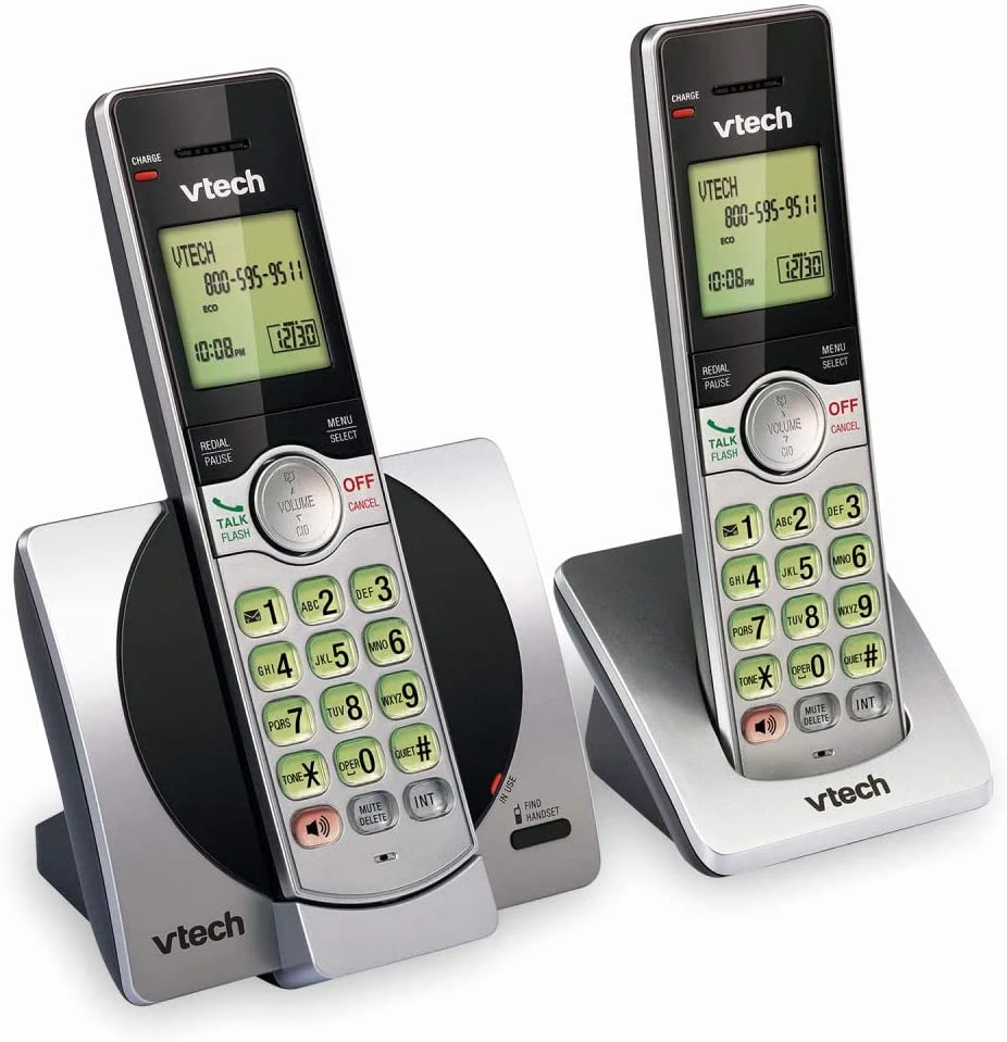 Vtech Cs6919-2 2 Handset Coredless Phone Silver 4 Vtech Cs6919-2 2 Handset Coredless Phone Silver - Image 2