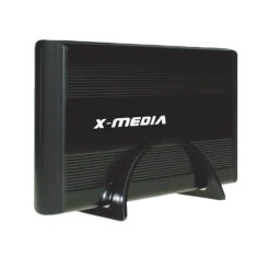 X-Media XM-EN3400-BK 3.5-inch USB2.0 To IDE/SATA Aluminum External Hard Drive Enclosure -Electronics Store xmedia35inencl 1